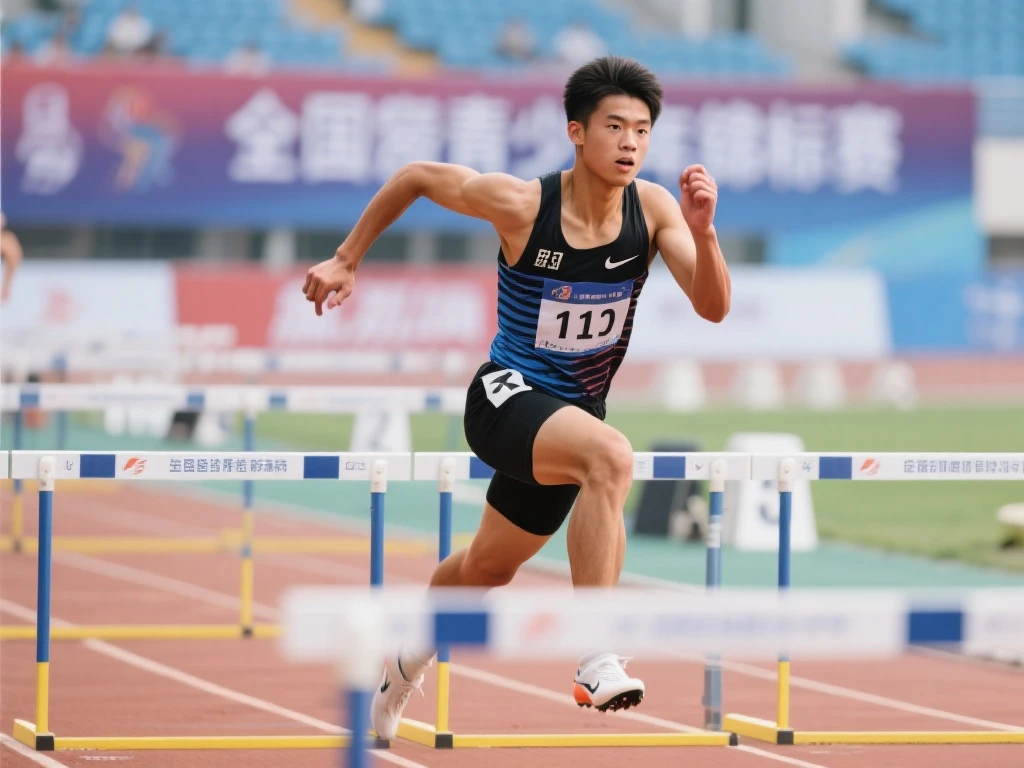 余志诚勇闯110米栏新征程